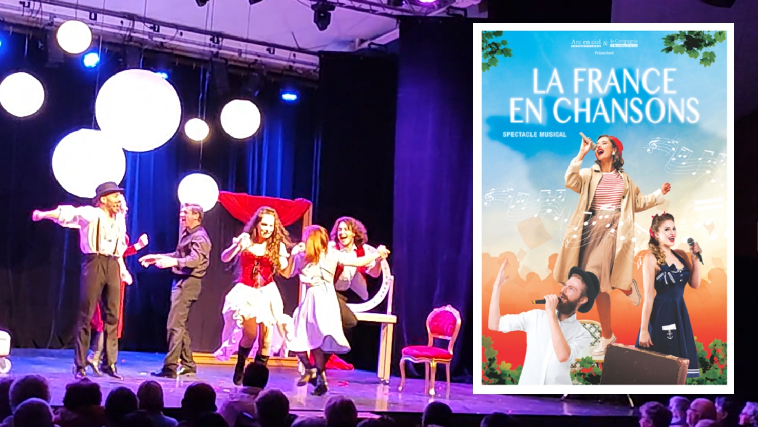Spectacle La France en Chansons