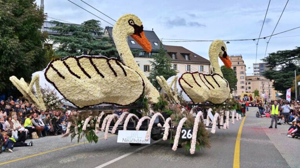 Fête des vendanges à Neuchâtel