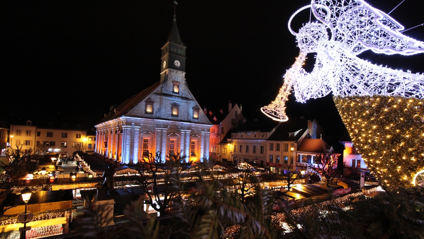 Lumières de Noël de montbéliard