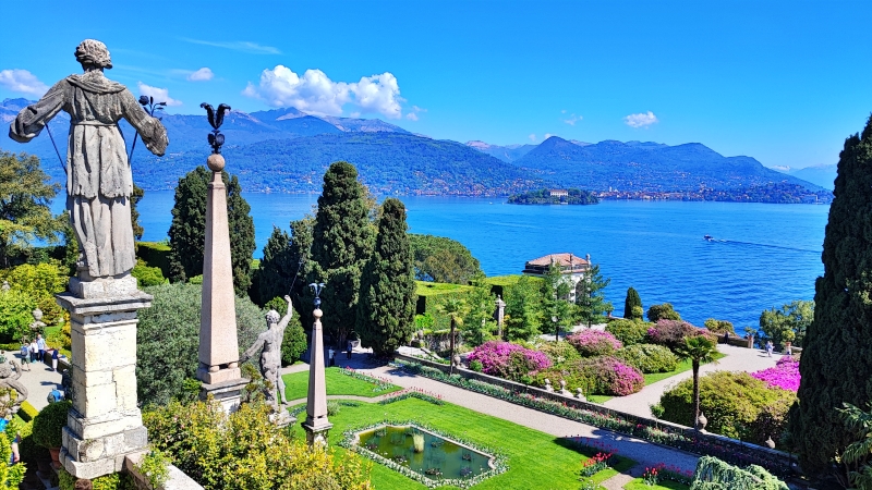 Isola Bella, en Terres Borromées sur le lac Majeur