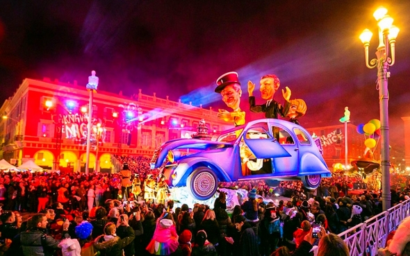 Sortie Corso Carnavalesque et Carnaval de Nice en autocar